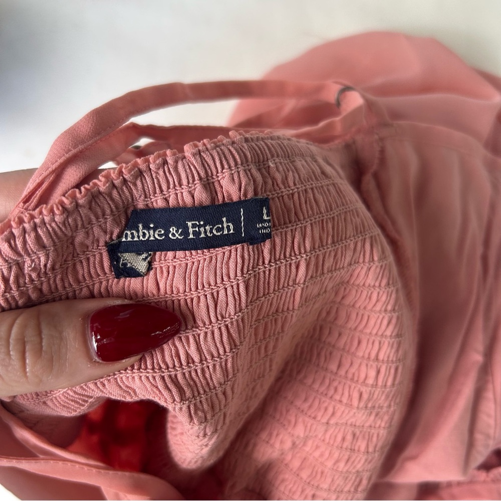 Abercrombie & Fitch Pink Mini Dress - Picture 3 of 4